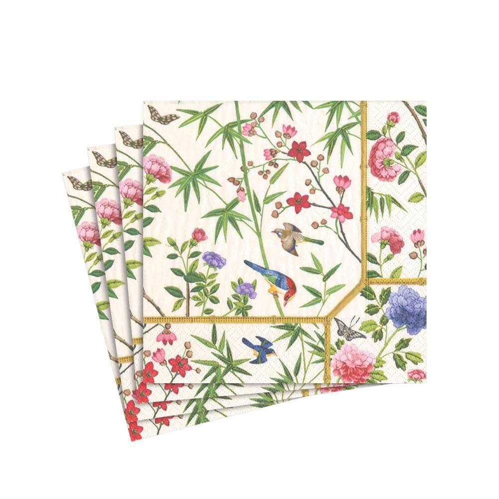 Chinese Wallpaper Paper Cocktail Napkins